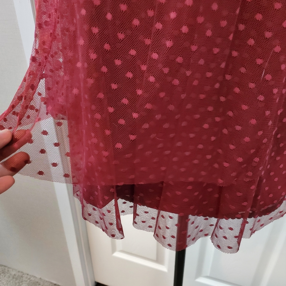 Crave Fame Embroidered Semi-Sheer Top - Picture 4 of 11